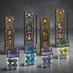 Ritual Limpieza y Abundancia Completo | 4 Sahumerios + 4 Bombitas