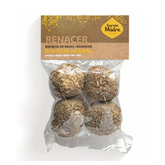 Bolsita Bombitas Herbales x4 Renacer - Sagrada Madre Chile