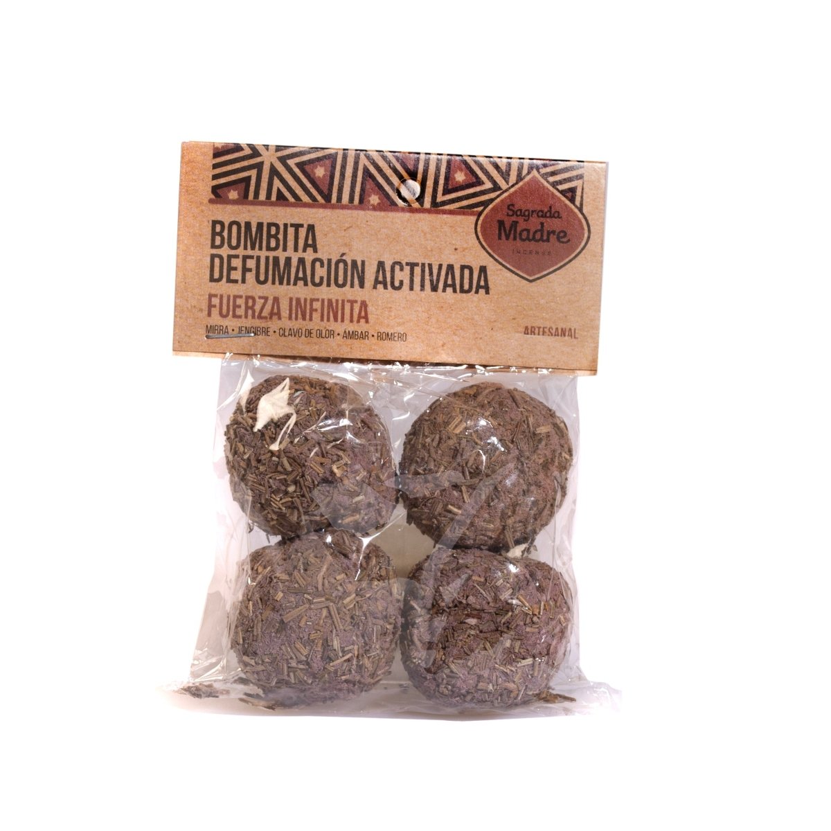 Bolsita Bombitas x 4 Fuerza Infinita - Sagrada Madre Chile