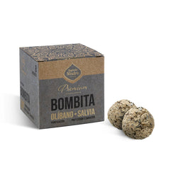 Bombita Premium Defumación Activada Olíbano & Salvia - Sagrada Madre Chile