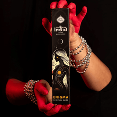 Box Sahumerio Varilla India Black Enigma - Sagrada Madre Chile