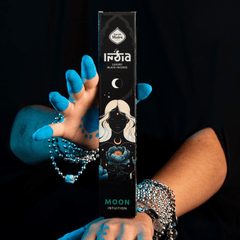 Box Sahumerio Varilla India Black Luna 12 Unidades - Sagrada Madre Chile