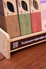 Exhibidor de Madera Encastrable – Sagrada Madre - Sagrada Madre Chile