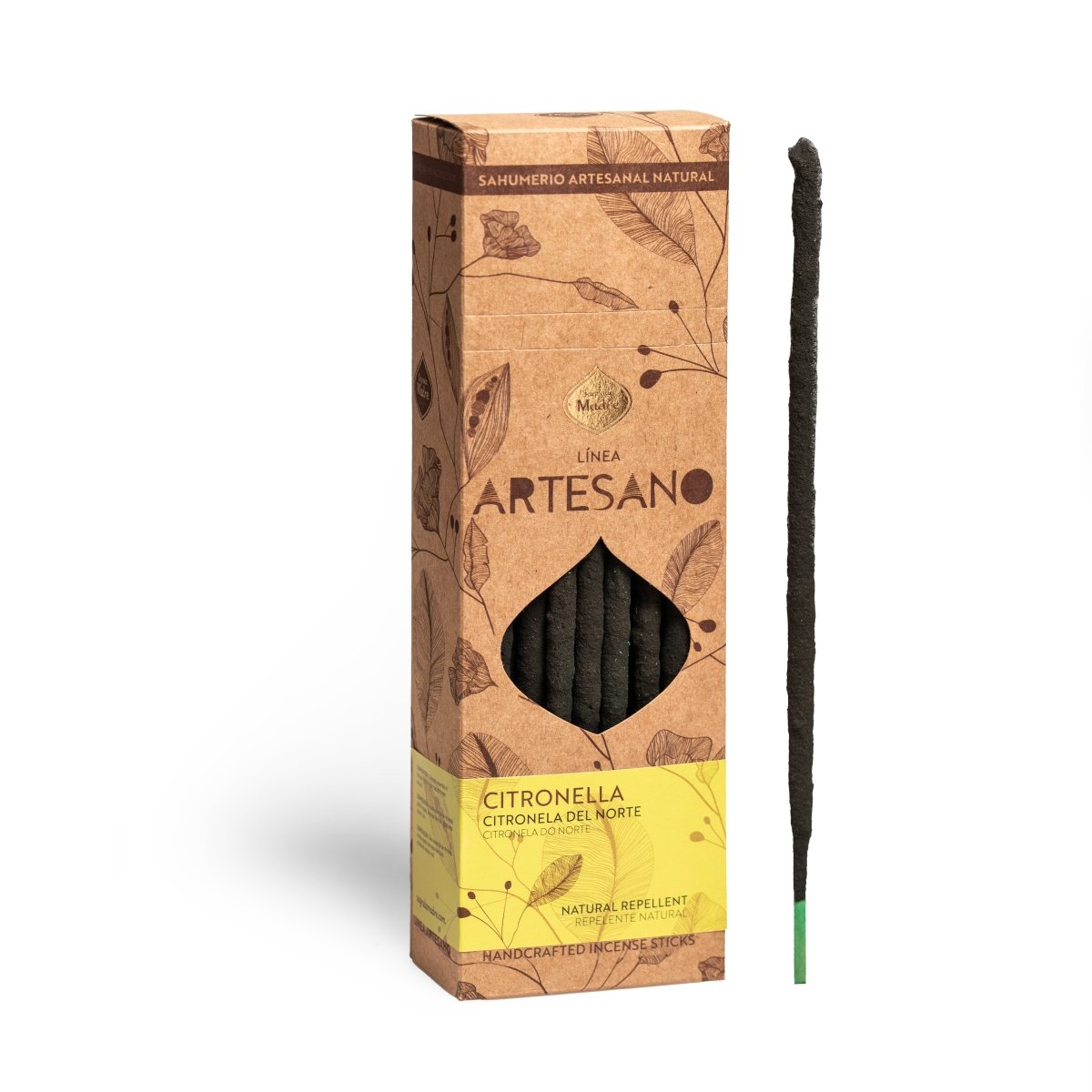 Sahumerio Artesano Citronella del Norte - Sagrada Madre Chile