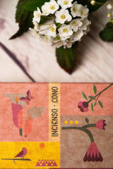 Sahumerio en Conos Flor de Champa - Sagrada Madre Chile