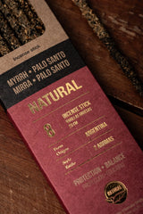 Sahumerio Natural Doble Mirra y Palo Santo - Sagrada Madre Chile