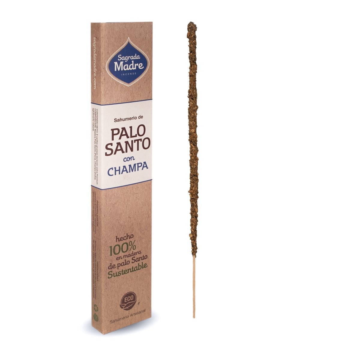 Sahumerio Palo Santo con Champa - Sagrada Madre Chile