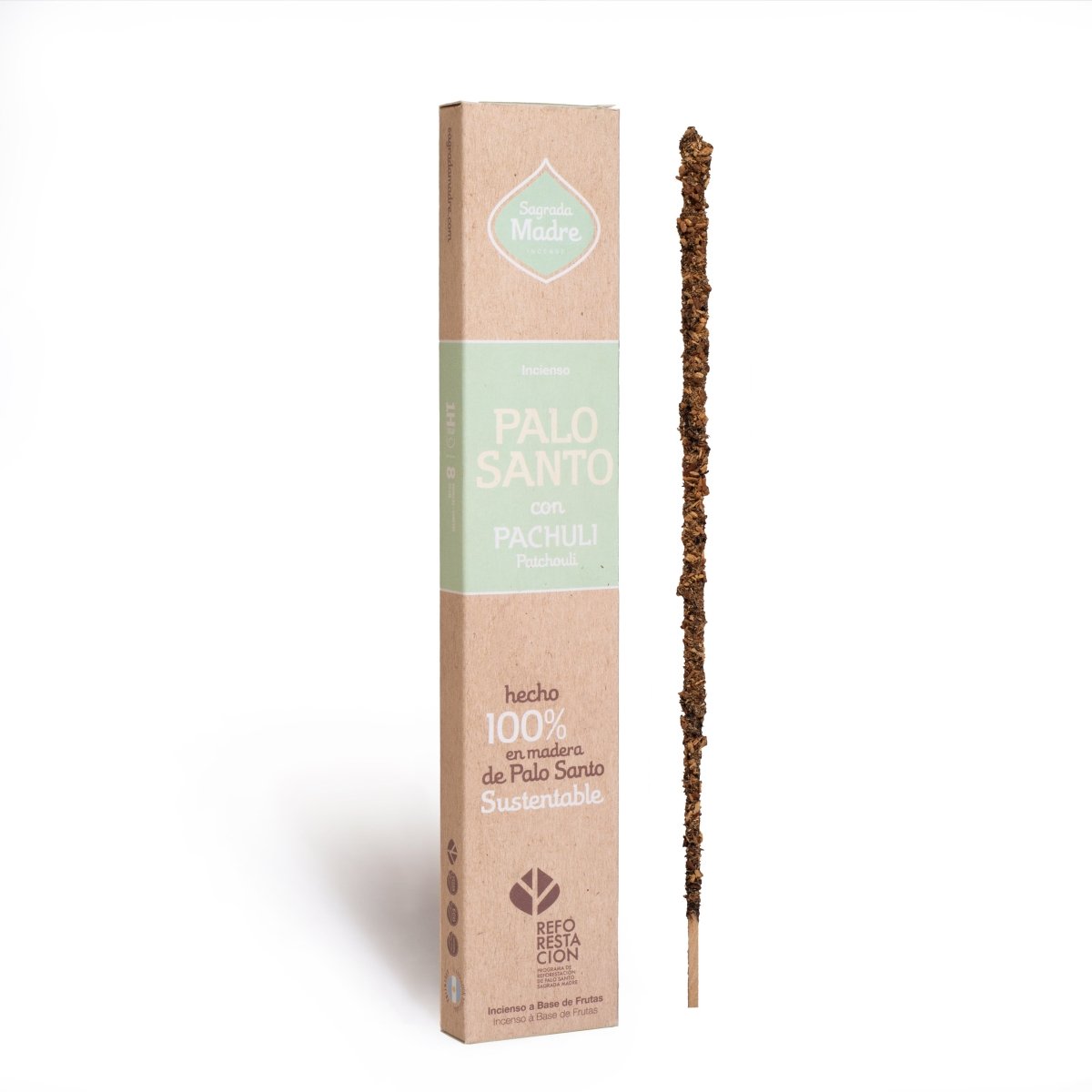 Sahumerio Palo Santo con Pachouli - Sagrada Madre Chile