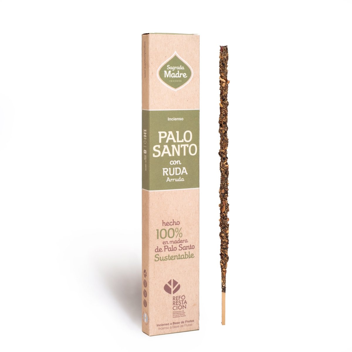 Sahumerio Palo Santo con Ruda - Sagrada Madre Chile
