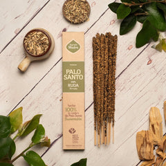 Sahumerio Palo Santo con Ruda - Sagrada Madre Chile