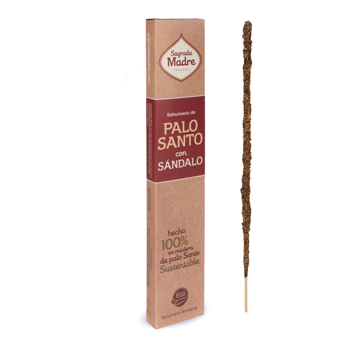 Sahumerio Palo Santo con Sándalo - Sagrada Madre Chile