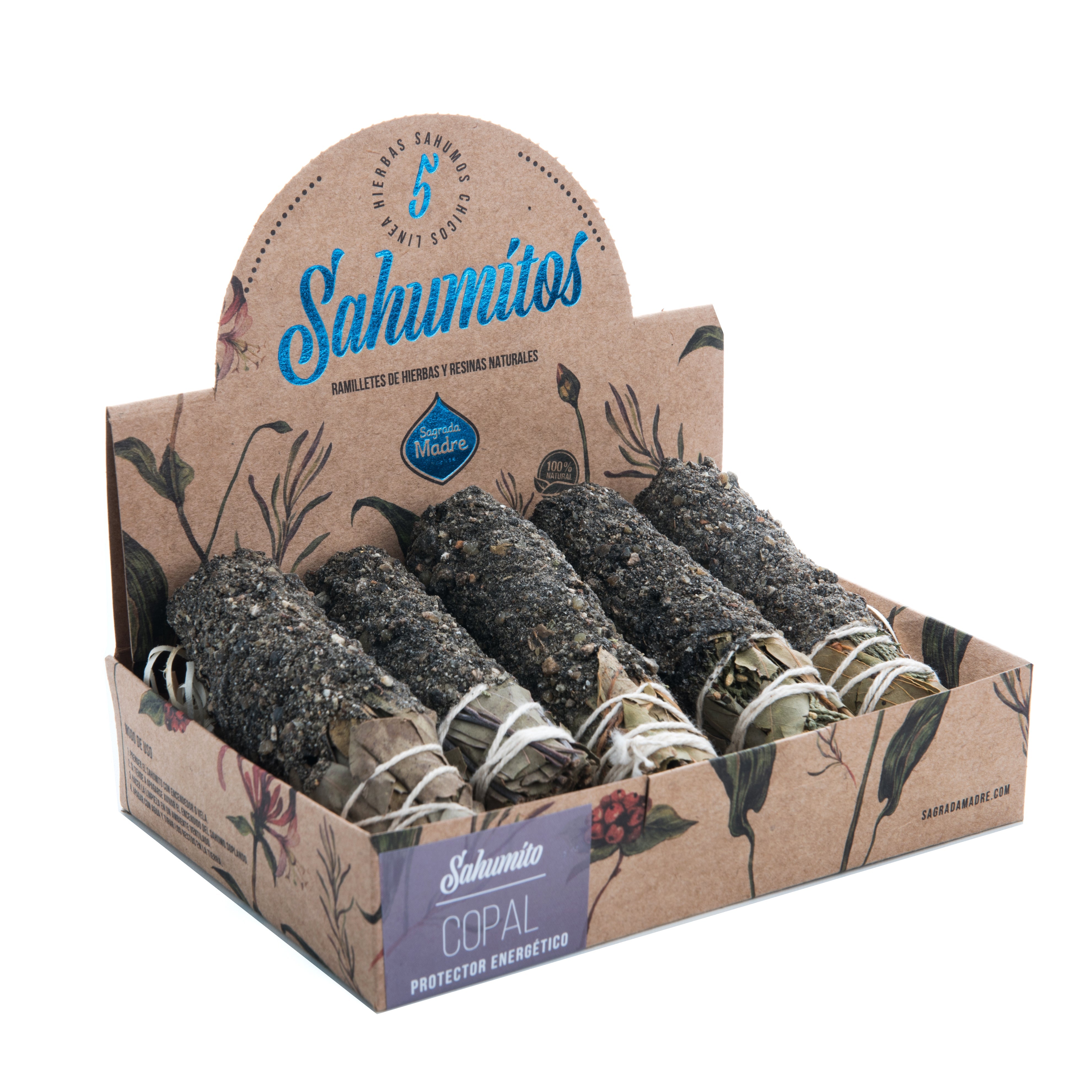 Sahumitos Copal x5 - Sagrada Madre Chile