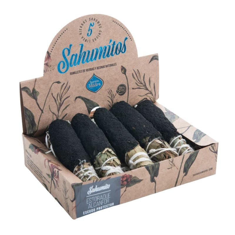 Sahumitos Estoraque & Alcanfor x5 - Sagrada Madre Chile
