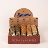 Sahumitos Surtidos Hierbas y Maderas x5 - Sagrada Madre Chile