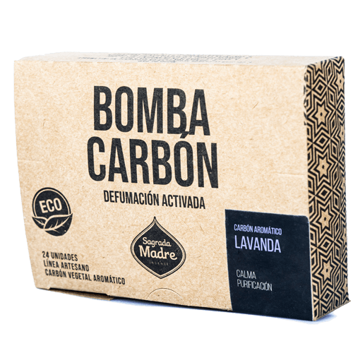 Bomba Carbón Sahumerio Lavanda - Sagrada Madre Chile