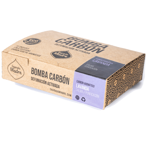 Bomba Carbón Sahumerio Lavanda - Sagrada Madre Chile