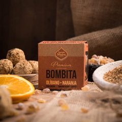 Bombita Premium Defumación Activada Olíbano & Naranja - Sagrada Madre Chile