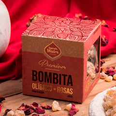Bombita Premium Defumación Activada Olíbano & Rosa - Sagrada Madre Chile