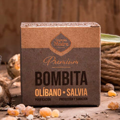 Bombita Premium Defumación Activada Olíbano & Salvia - Sagrada Madre Chile