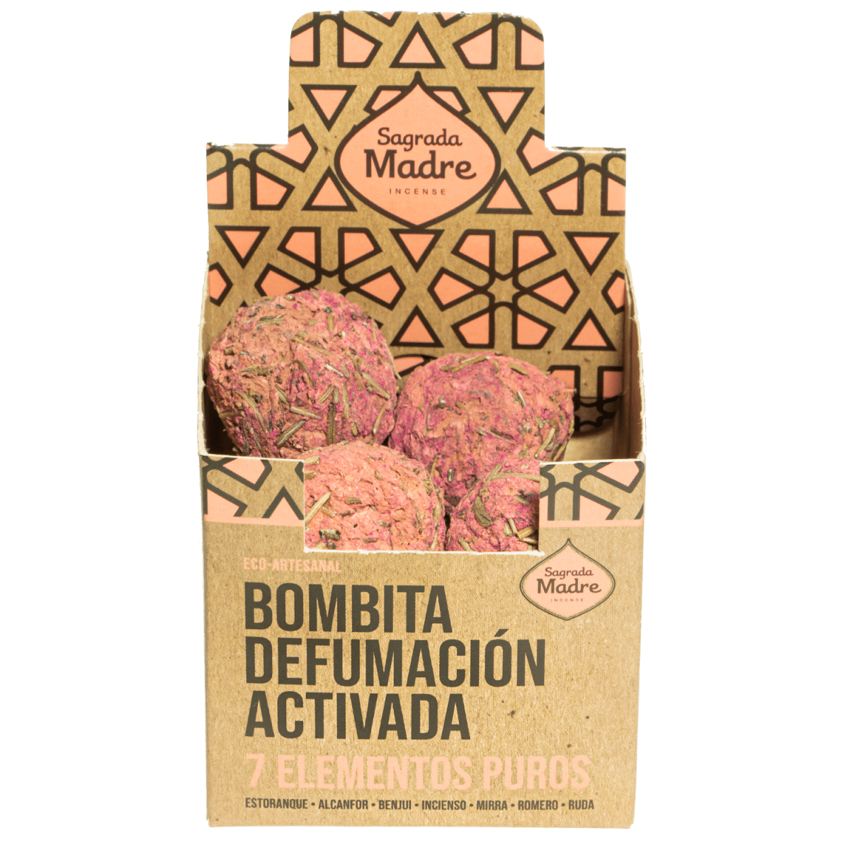 Bombitas Defumación Activada 7 Elementos Puros - Sagrada Madre Chile