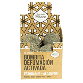 Bombitas Defumación Activada Estoraque y Alcanfor - Sagrada Madre Chile