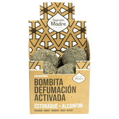 Bombitas Defumación Activada Estoraque y Alcanfor - Sagrada Madre Chile