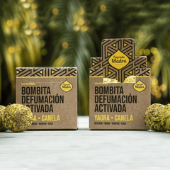 Bombitas Defumación Activada Yagra & Canela - Sagrada Madre Chile