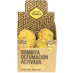 Bombitas Defumación Activada Yagra & Canela - Sagrada Madre Chile