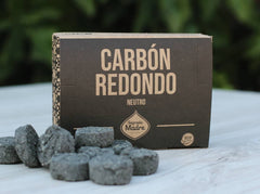 Carbón Vegetal Redondo Neutro - Sagrada Madre Chile