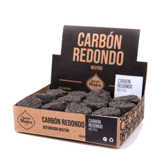 Carbón Vegetal Redondo Neutro - Sagrada Madre Chile