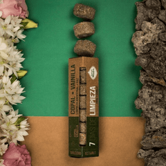 Pastillas 7 Dias de Limpieza Copal y Vainilla - Sagrada Madre Chile