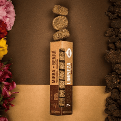 Pastillas 7 Dias de Limpieza Mirra y Benjui - Sagrada Madre Chile