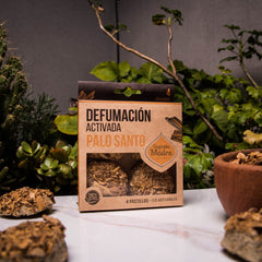 Pastillas Sahumerio Palo Santo - Sagrada Madre Chile