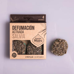 Pastillas Sahumerio Salvia Blanca - Sagrada Madre Chile