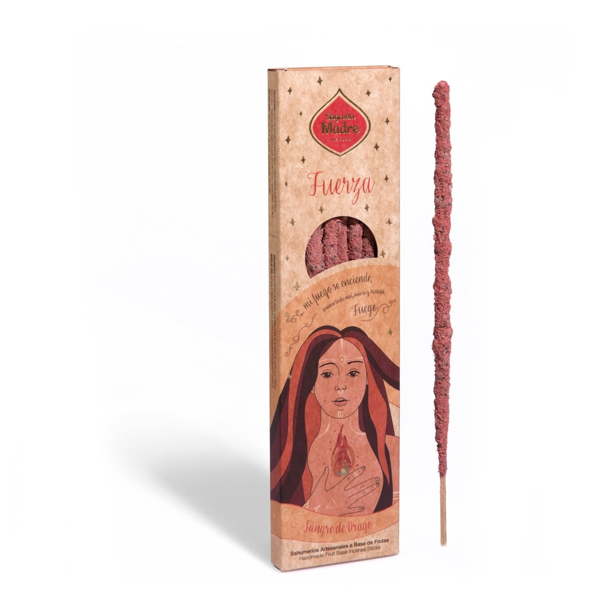 Sahumerio 5 Elementos - Fuerza - Sagrada Madre Chile