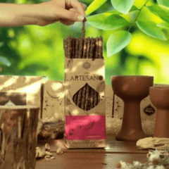 Sahumerio Artesano Citronella, Naranja y Palo Santo - Sagrada Madre Chile