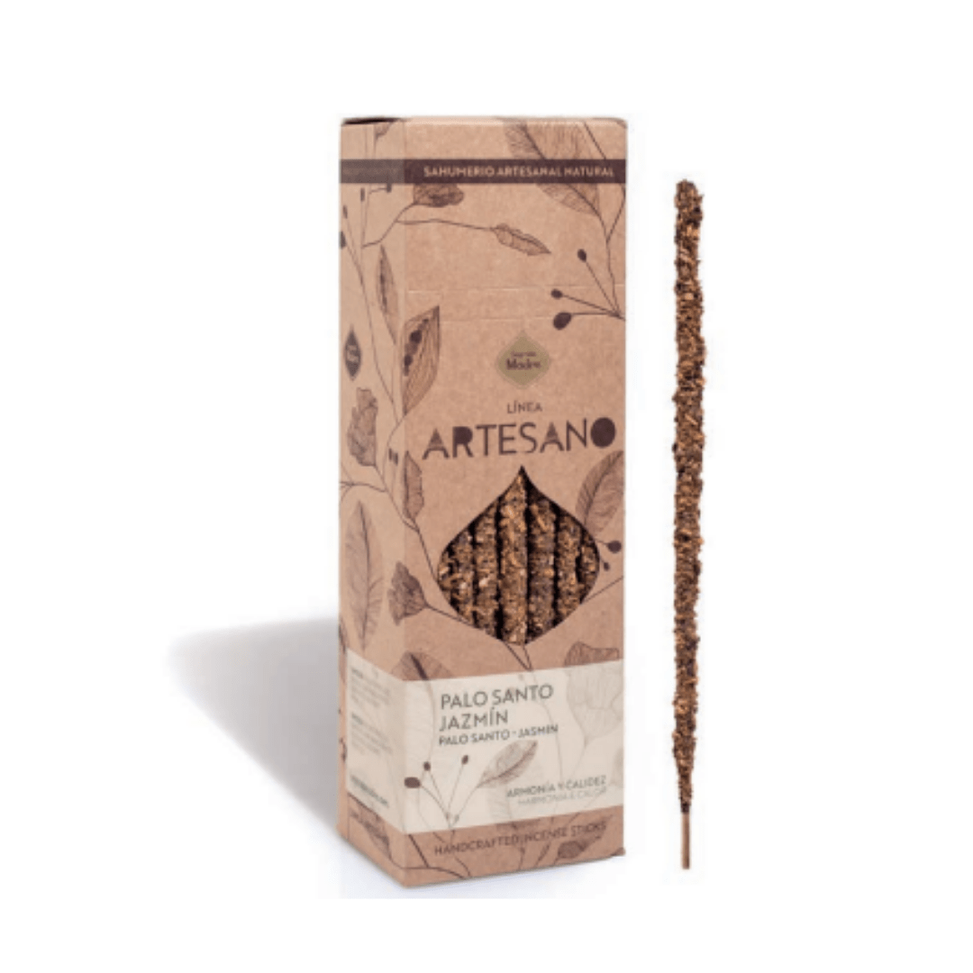 Sahumerio Artesano Palo Santo Jazmin - Sagrada Madre Chile