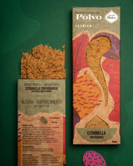 Sahumerio en Polvo Citronella Naranja - Sagrada Madre Chile