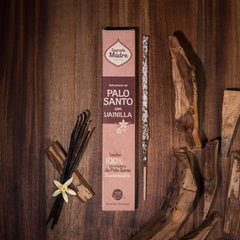 Sahumerio Palo Santo con Vainilla - Sagrada Madre Chile