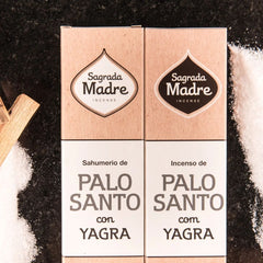 Sahumerio Palo Santo con Yagra - Sagrada Madre Chile