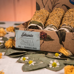 Sahumitos Calendula Manzanilla x5 - Sagrada Madre Chile