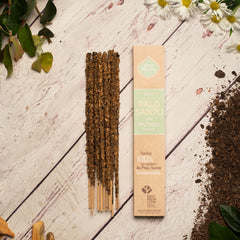 Sahumerio Palo Santo con Pachouli