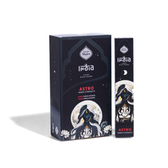 Box Sahumerio Varilla India Black Astro 12 Unidades