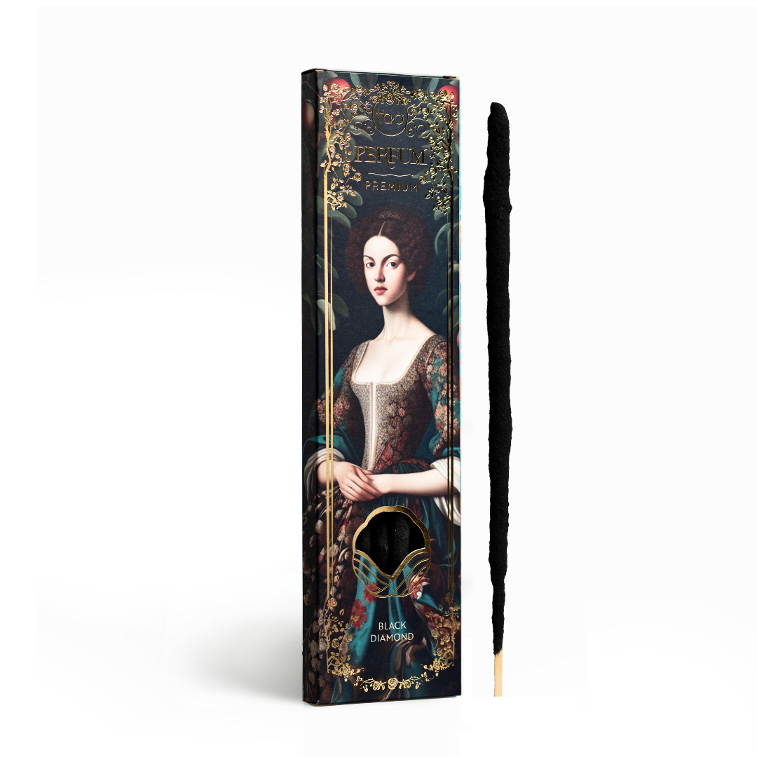 Sahumerio Perfum Premium Diamante Negro