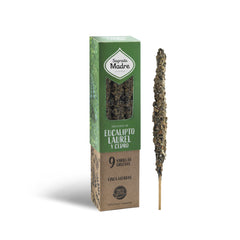 Sahumerio Herbal Eucalipto Laurel & Cedro