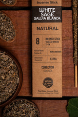 Sahumerio Natural Salvia Blanca