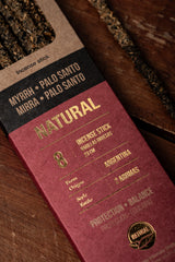 Sahumerio Natural Doble Mirra y Palo Santo