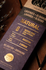 Sahumerio Natural Doble  Lavanda y Olíbano