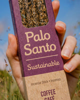 Sahumerio Palo Santo con Café