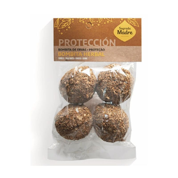 Bolsita Bombitas Herbales x4 Protección - Sagrada Madre Chile